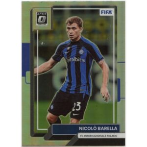 PANINI DONRUSS SOCCER 2022-23 NICOLO BARELLA #39 INTER OPTIC PARALLEL