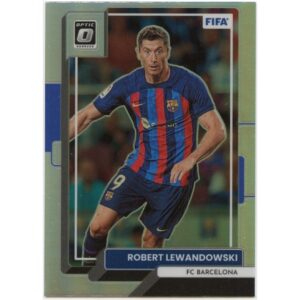 PANINI DONRUSS SOCCER 2022-23 ROBERT LEWANDOWSKI #35 BARCELONA OPTIC PARALLEL