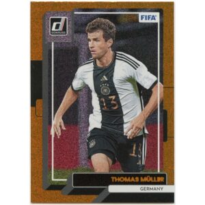 PANINI DONRUSS SOCCER 2022-23 THOMAS MULLER #63 GERMANY ORANGE PARALLEL