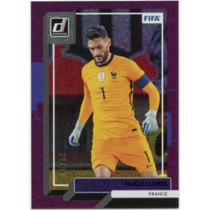 PANINI DONRUSS SOCCER 2022-23 HUGO LLORIS #48 FRANCE PURPLE PARALLEL /99