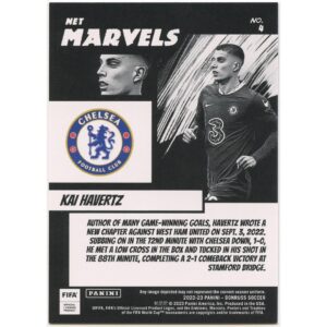 PANINI DONRUSS SOCCER 2022-23 KAI HAVERTZ #4 CHELSEA NET MARVELS