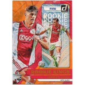 PANINI DONRUSS SOCCER 2022-23 LORENZO LUCCA #18 AJAX ROOKIE KINGS