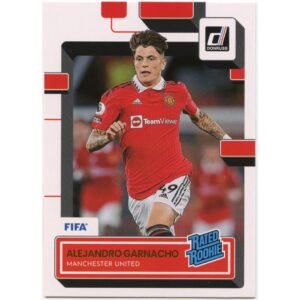 PANINI DONRUSS SOCCER 2022-23 ALEJANDRO GARNACHO #199 MANCHESTER UNITED RATED ROOKIE