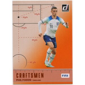 PANINI DONRUSS SOCCER 2022-23 PHIL FODEN #7 ENGLAND CRAFTSMEN