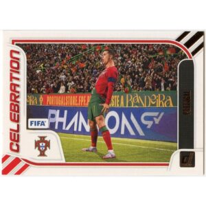 PANINI DONRUSS SOCCER 2023-24 CRISTIANO RONALDO #7 PORTUGAL CELEBRATION