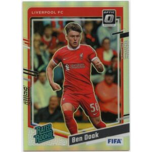 PANINI DONRUSS SOCCER 2023-24 BEN DOAK #182 LIVERPOOL OPTIC RATED ROOKIE