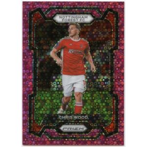 PANINI PRIZM PREMIER LEAGUE 2023-24 CHRIS WOOD #249 NOTTINGHAM FOREST BREAKAWAY PRIZMS PINK /149