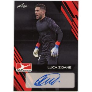 LEAF GOALSCORER 2023 LUCA ZIDANE #BA-LZ1 AUTOGRAPH