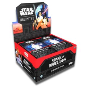 Star Wars: Unlimited – Spark of Rebellion Booster Display (24 Booster)