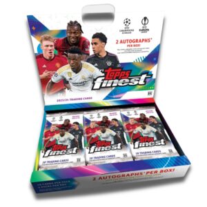 2023/24 Topps UEFA Club Competitions Finest Soccer Hobby Box