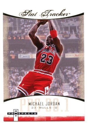 FLEER HOT PROSPECTS 2007-08 MICHAEL JORDAN #ST-26 CHICAGO BULLS