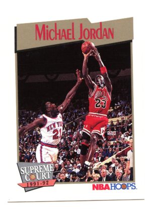 HOOPS 1991 MICHAEL JORDAN #455 CHICAGO BULLS