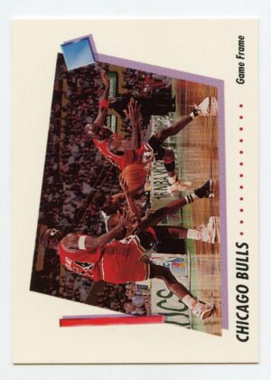 SKYBOX GAME FRAME 1991 MICHAEL JORDAN #408 CHICAGO BULLS