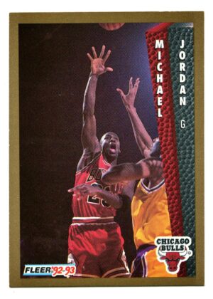 FLEER 1992 MICHAEL JORDAN #32 CHICAGO BULLS