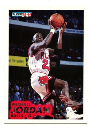 FLEER 1993 MICHAEL JORDAN #28 CHICAGO BULLS