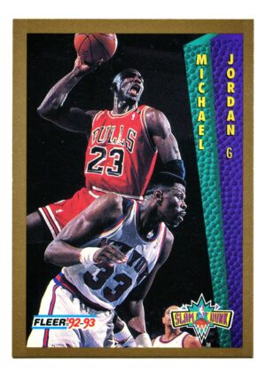 FLEER SLAM DUNK 1992 MICHAEL JORDAN #273 CHICAGO BULLS