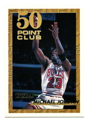 TOPPS 50 POINT CLUB 1993 MICHAEL JORDAN #64 CHICAGO BULLS