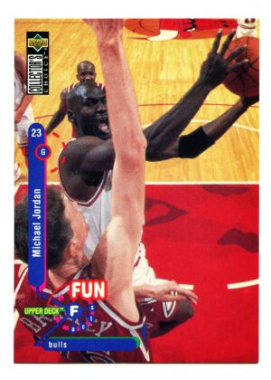 UPPER DECK COLLECTOR’S CHOICE 1995 MICHAEL JORDAN #169 CHICAGO BULLS