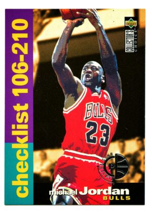 UPPER DECK COLLECTOR’S CHOICE 1995 MICHAEL JORDAN #210 CHICAGO BULLS