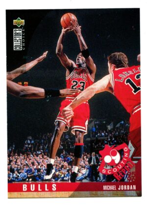 UPPER DECK COLLECTOR’S CHOICE 1995 MICHAEL JORDAN #324 CHICAGO BULLS