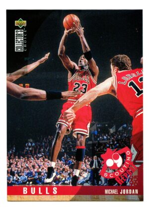 UPPER DECK COLLECTOR’S CHOICE 1995 MICHAEL JORDAN #324 CHICAGO BULLS