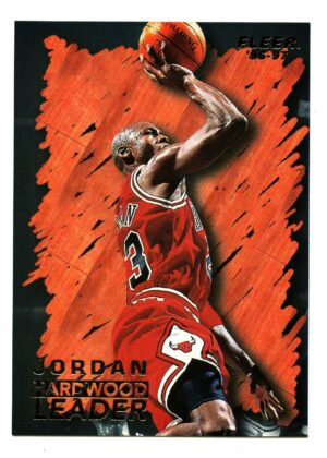 FLEER 1996 MICHAEL JORDAN #123 CHICAGO BULLS