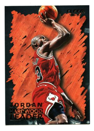 FLEER 1996 MICHAEL JORDAN #123 CHICAGO BULLS