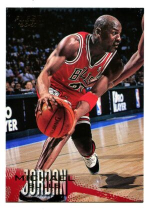 FLEER EUROPEAN 1996 MICHAEL JORDAN #13 CHICAGO BULLS