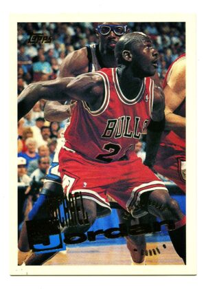 TOPPS 1995 MICHAEL JORDAN #277 CHICAGO BULLS