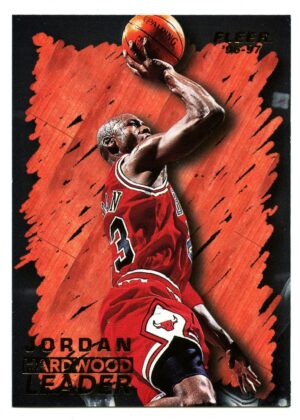 FLEER EUROPEAN 1996 MICHAEL JORDAN #123 CHICAGO BULLS