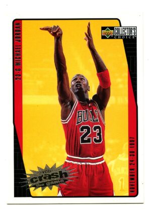 UPPER DECK COLLECTOR’S CHOICE 1997 MICHAEL JORDAN #C30 CHICAGO BULLS