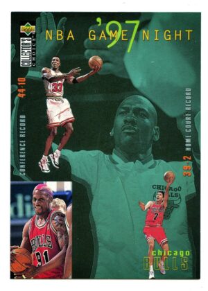 UPPER DECK COLLECTOR’S CHOICE 1997 MICHAEL JORDAN #159 CHICAGO BULLS