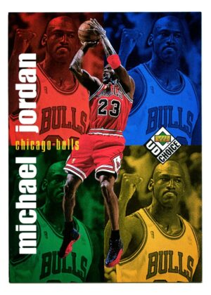 UPPER DECK CHOICE 1998 MICHAEL JORDAN #199 CHICAGO BULLS