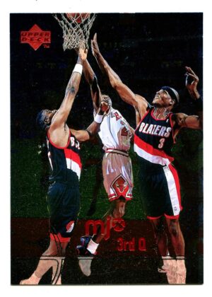 UPPER DECK MJX 1998 MICHAEL JORDAN #113 CHICAGO BULLS