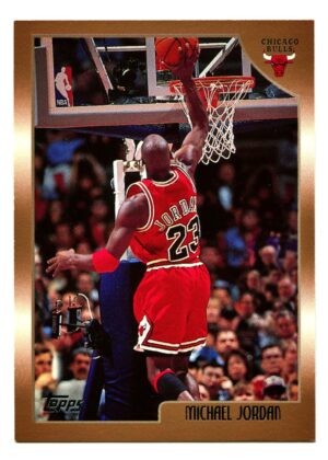 TOPPS 1998 MICHAEL JORDAN #77 CHICAGO BULLS