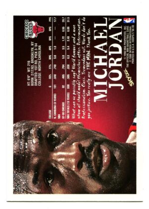 HOOPS 1998 MICHAEL JORDAN #23 CHICAGO BULLS