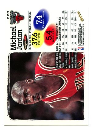 HOOPS 1997 MICHAEL JORDAN #220 CHICAGO BULLS