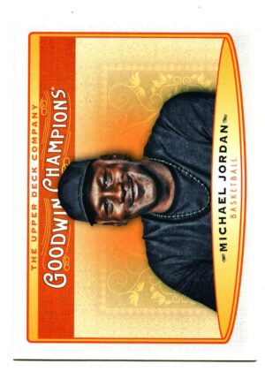 UPPER DECK GOODWIN CHAMPIONS 2019 MICHAEL JORDAN #51 CHICAGO BULLS HORIZONTAL