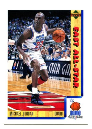 UPPER DECK EAST ALL STAR 1991 MICHAEL JORDAN #4 CHICAGO BULLS SPANISH