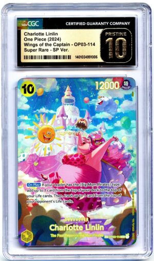 One Piece Wings of the Captain Charlotte Linlin (SP) OP03-114 – CGC 10.0 PRISTINE