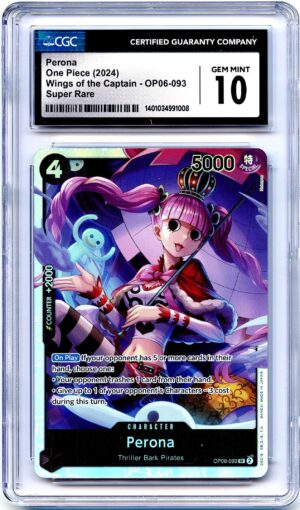 One Piece Wings of the Captain Perona  OP06-093 – CGC 10.0