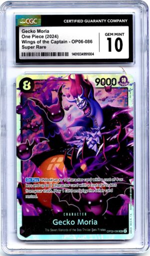 One Piece Wings of the Captain Gecko Moria  OP06-086 – CGC 10.0