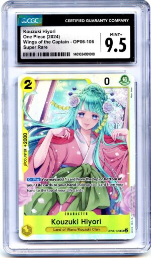 One Piece Wings of the Captain Kouzuki Hiyori OP06-106 – CGC 9.5