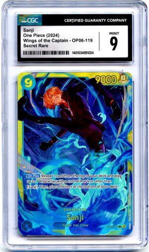 One Piece Wings of the Captain Sanji OP06-119 – CGC 9.0