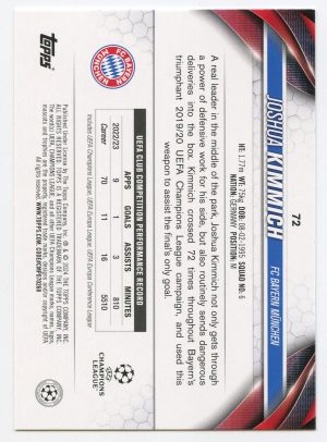 Joshua Kimmich Topps UCC 2024 Gold Starball #72