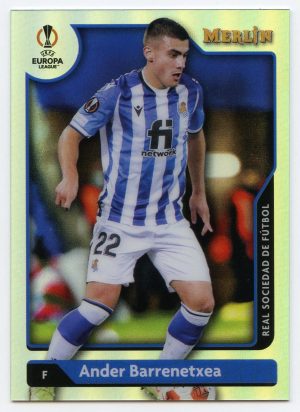 Ander Barrenetxea Topps Merlin 2022 Refractor #16