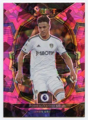 Rodrigo Moreno Panini Select Premier League 2022-23 Pink Ice Prizm Terrace #48