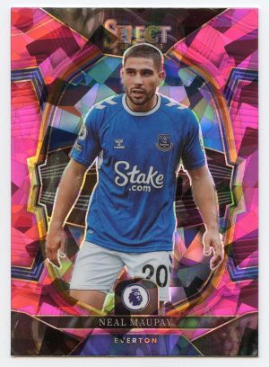 Neal Maupay Panini Select Premier League 2022-23 Pink Ice Prizm Terrace #38