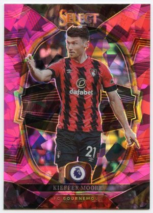 Kieffer Moore Panini Select Premier League 2022-23 Pink Ice Prizm Terrace #4