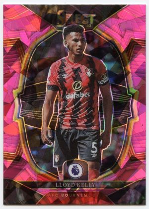 Lloyd Kelly Panini Select Premier League 2022-23 Pink Ice Prizm Terrace #5